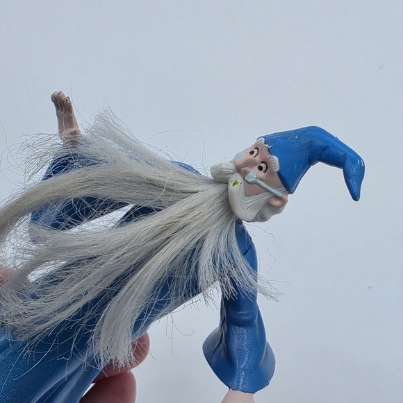 Vintage 1995 McDonald's Disney Merlin The Sword In The Stone Toy Figure - Picture 6 of 8